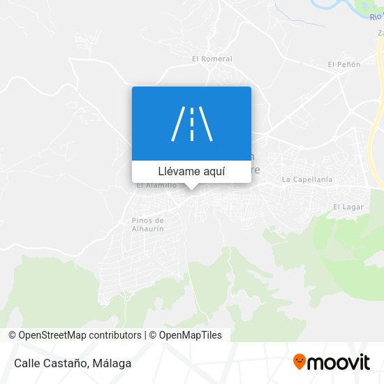 Mapa Calle Castaño