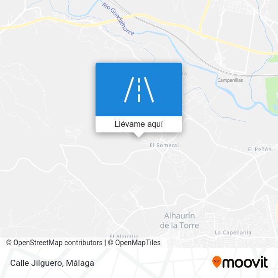 Mapa Calle Jilguero