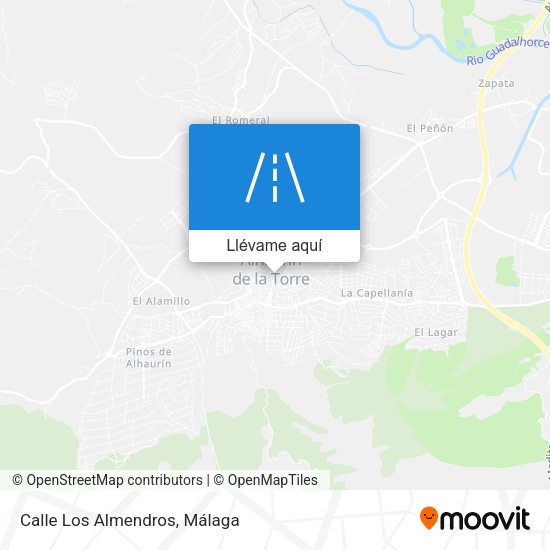 Mapa Calle Los Almendros