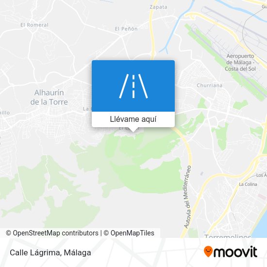 Mapa Calle Lágrima