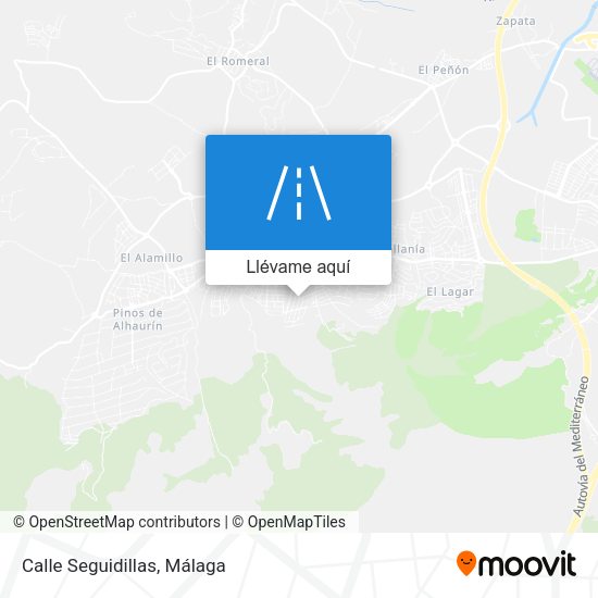 Mapa Calle Seguidillas