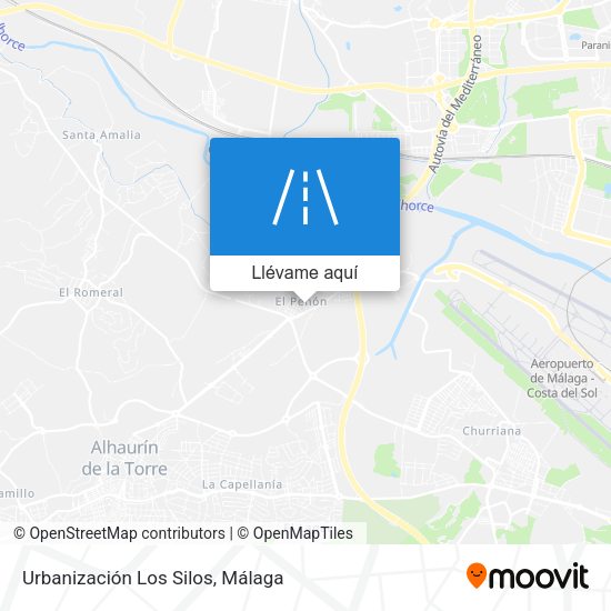 Mapa Urbanización Los Silos