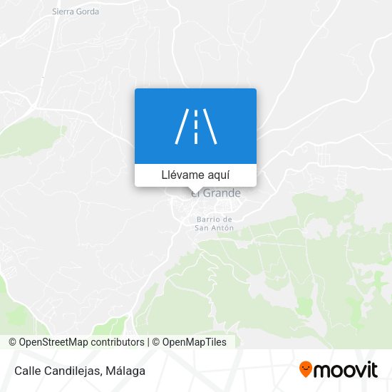 Mapa Calle Candilejas