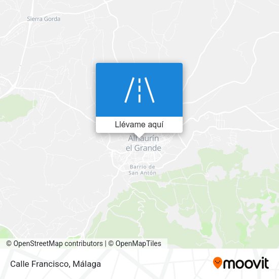 Mapa Calle Francisco