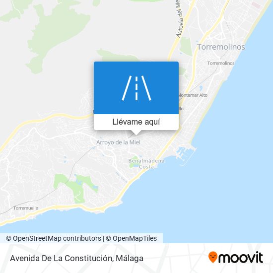 Mapa Avenida De La Constitución