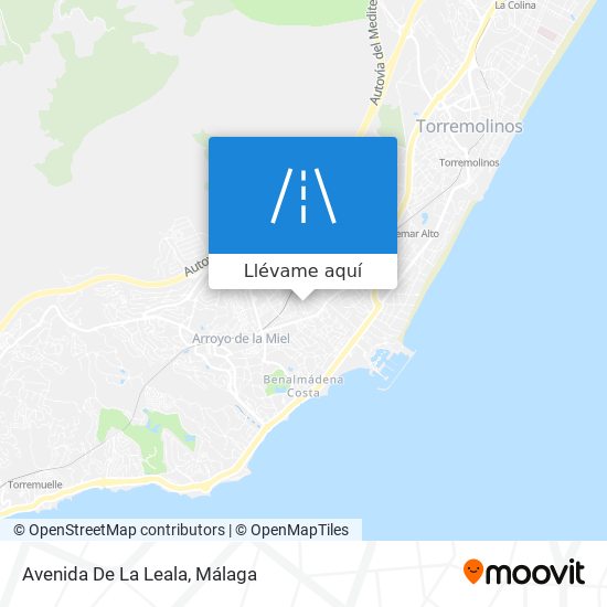 Mapa Avenida De La Leala