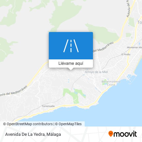 Mapa Avenida De La Yedra
