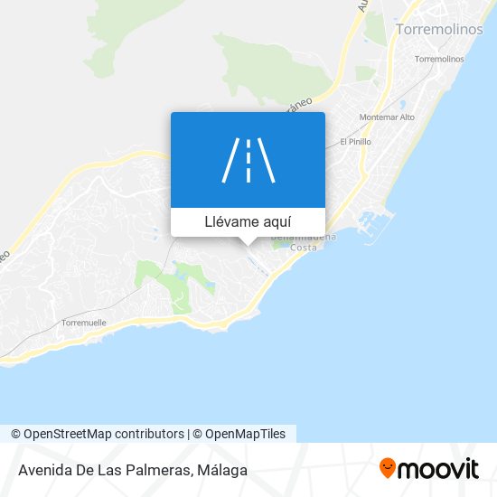 Mapa Avenida De Las Palmeras