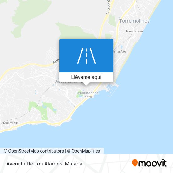 Mapa Avenida De Los Alamos