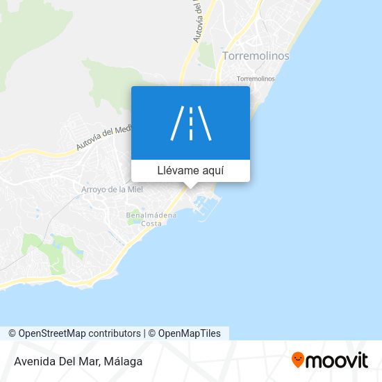 Mapa Avenida Del Mar