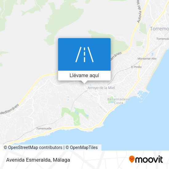 Mapa Avenida Esmeralda