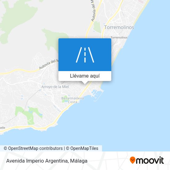 Mapa Avenida Imperio Argentina