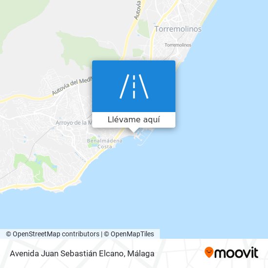 Mapa Avenida Juan Sebastián Elcano