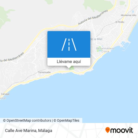 Mapa Calle Ave Marina