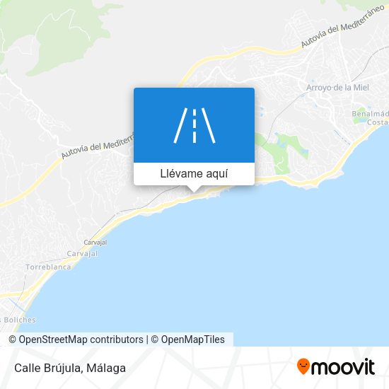 Mapa Calle Brújula