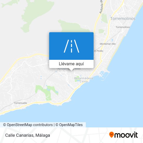 Mapa Calle Canarias