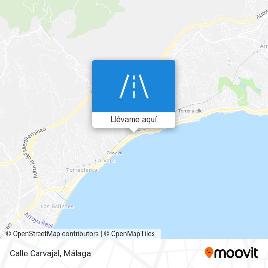 Mapa Calle Carvajal