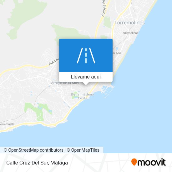Mapa Calle Cruz Del Sur