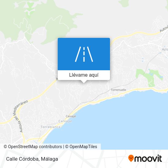 Mapa Calle Córdoba
