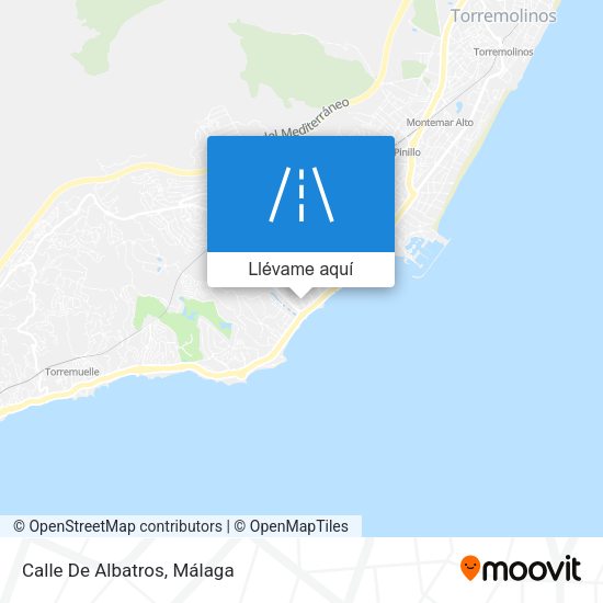 Mapa Calle De Albatros