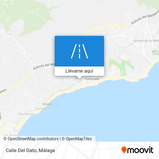 Mapa Calle Del Gato