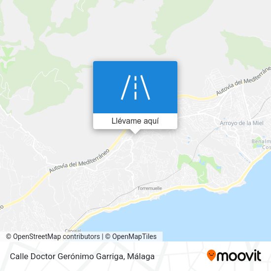 Mapa Calle Doctor Gerónimo Garriga