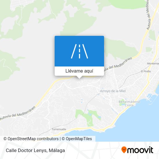 Mapa Calle Doctor Lenys