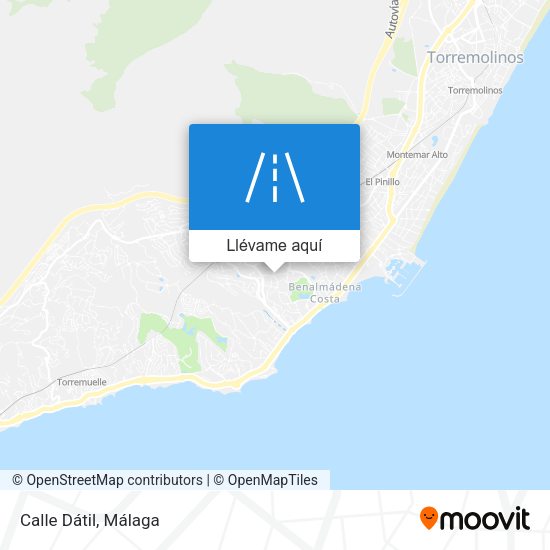 Mapa Calle Dátil