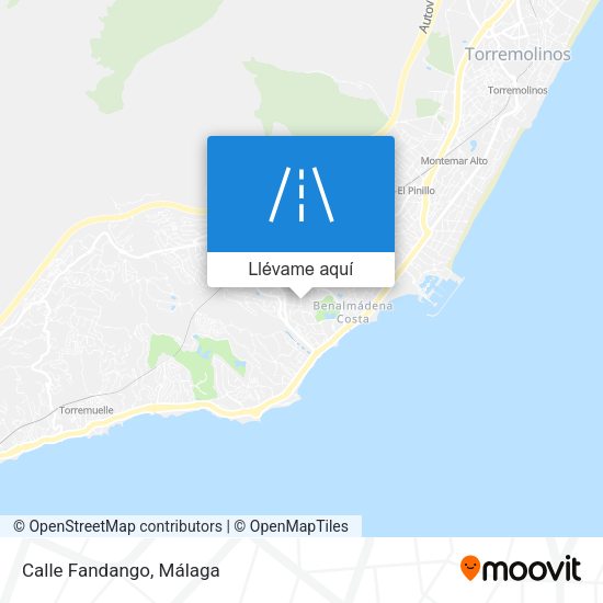 Mapa Calle Fandango