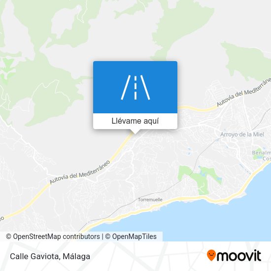Mapa Calle Gaviota