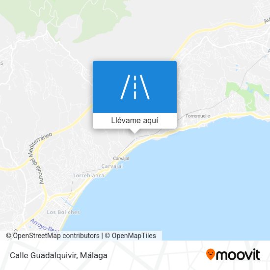 Mapa Calle Guadalquivir