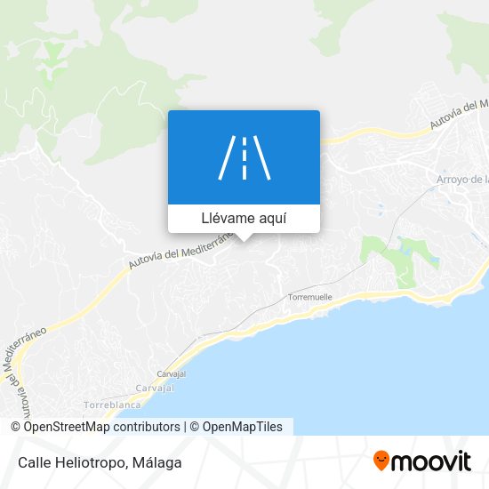 Mapa Calle Heliotropo