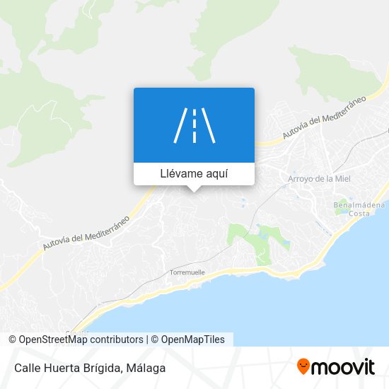 Mapa Calle Huerta Brígida