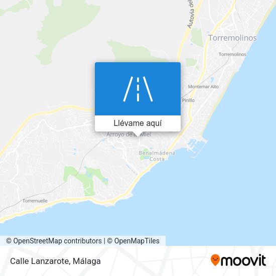 Mapa Calle Lanzarote