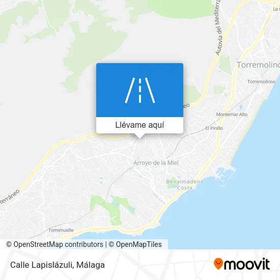 Mapa Calle Lapislázuli
