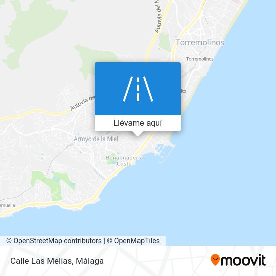 Mapa Calle Las Melias
