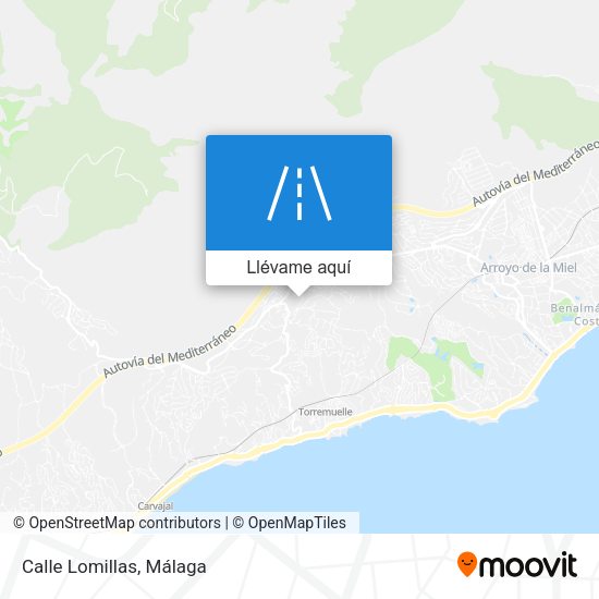 Mapa Calle Lomillas