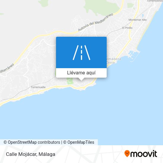 Mapa Calle Mojácar