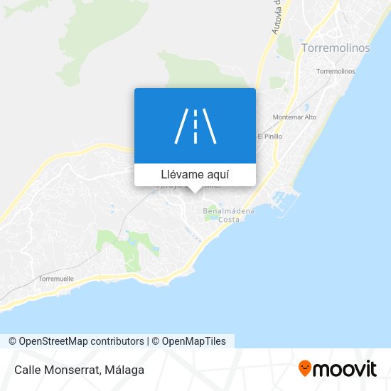Mapa Calle Monserrat