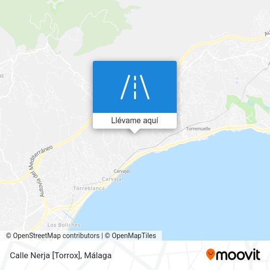 Mapa Calle Nerja [Torrox]