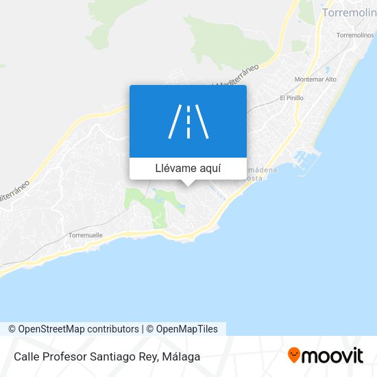 Mapa Calle Profesor Santiago Rey