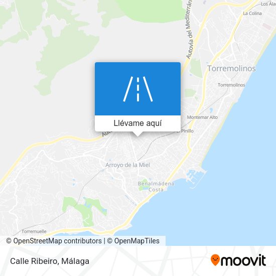 Mapa Calle Ribeiro