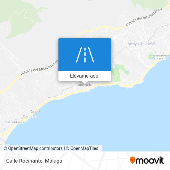 Mapa Calle Rocinante