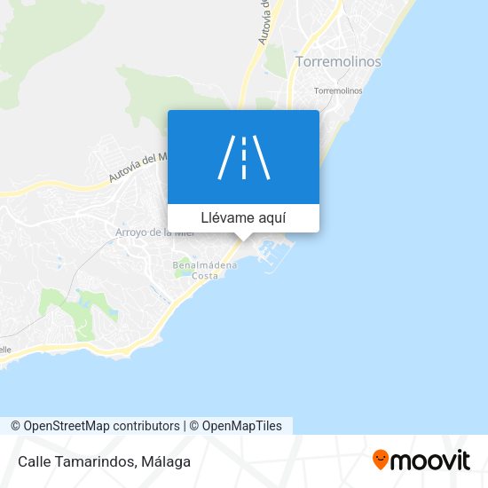 Mapa Calle Tamarindos