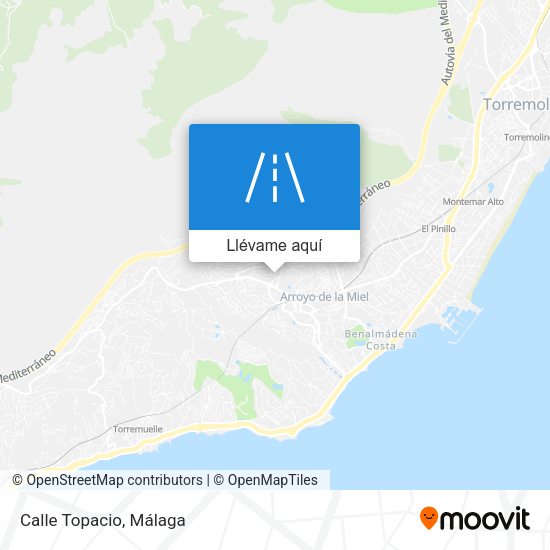 Mapa Calle Topacio