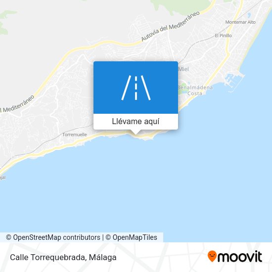 Mapa Calle Torrequebrada
