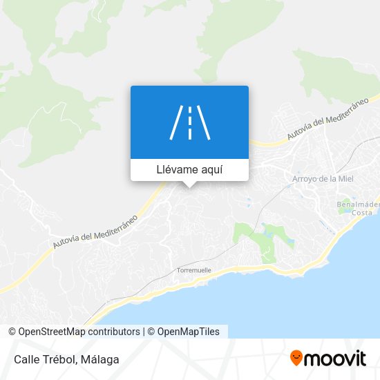 Mapa Calle Trébol