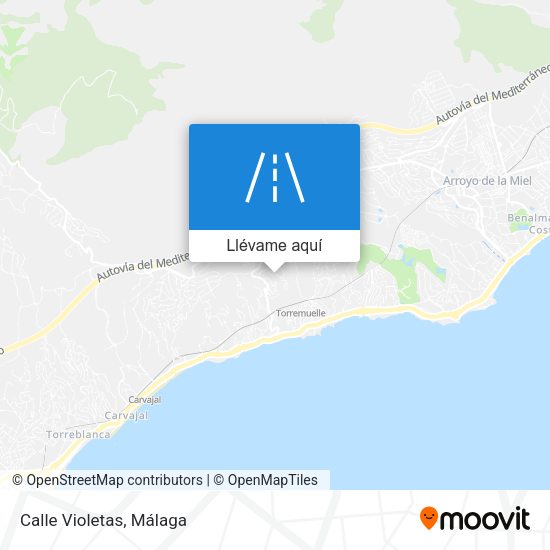 Mapa Calle Violetas