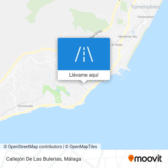 Mapa Callejón De Las Bulerías