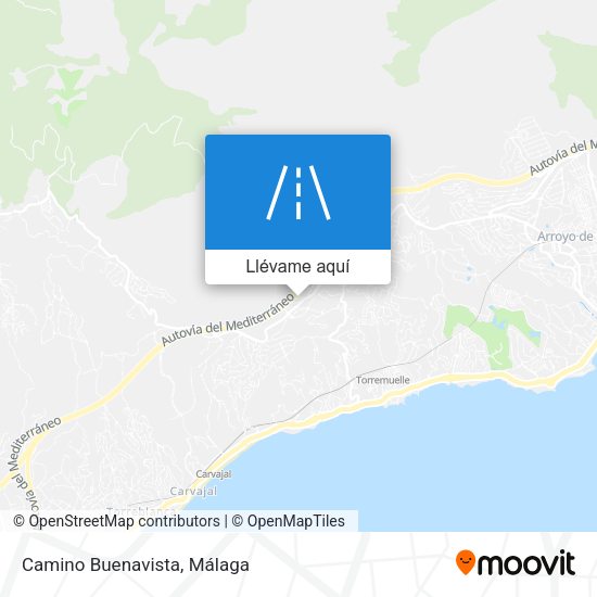 Mapa Camino Buenavista